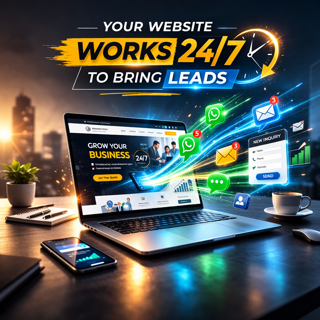 How a Simple Website Can Generate Daily Leads (Even If You’re a Small Business Owner)